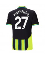 Manchester City Matheus Nunes #27 Venkovní Dres 2024-25 Krátký Rukáv